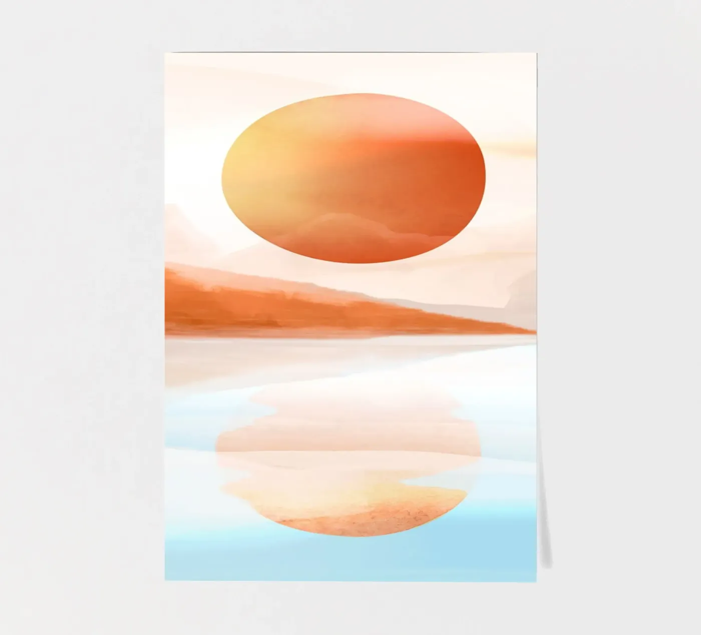 Réflexion du soleil planche autocollant de ThingDesign