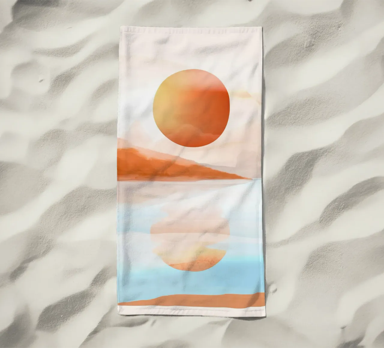 Riflesso del sole telo mare da ThingDesign