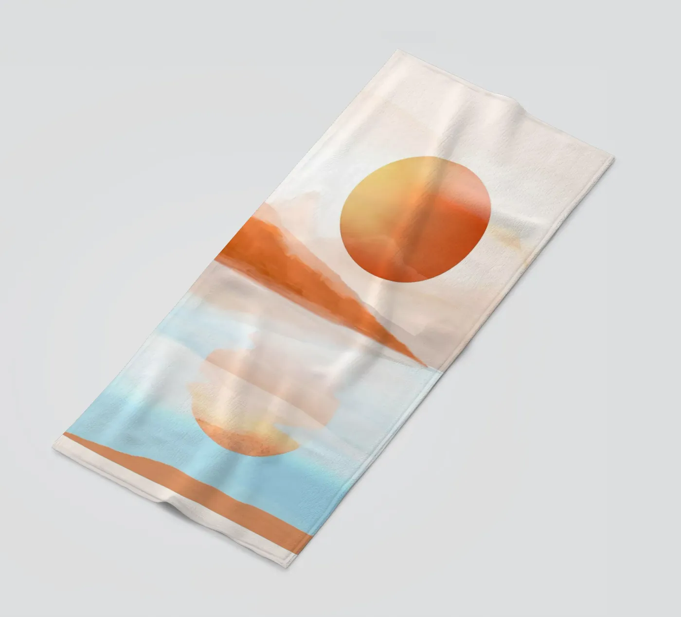 Réflexion du soleil serviette de plage de ThingDesign