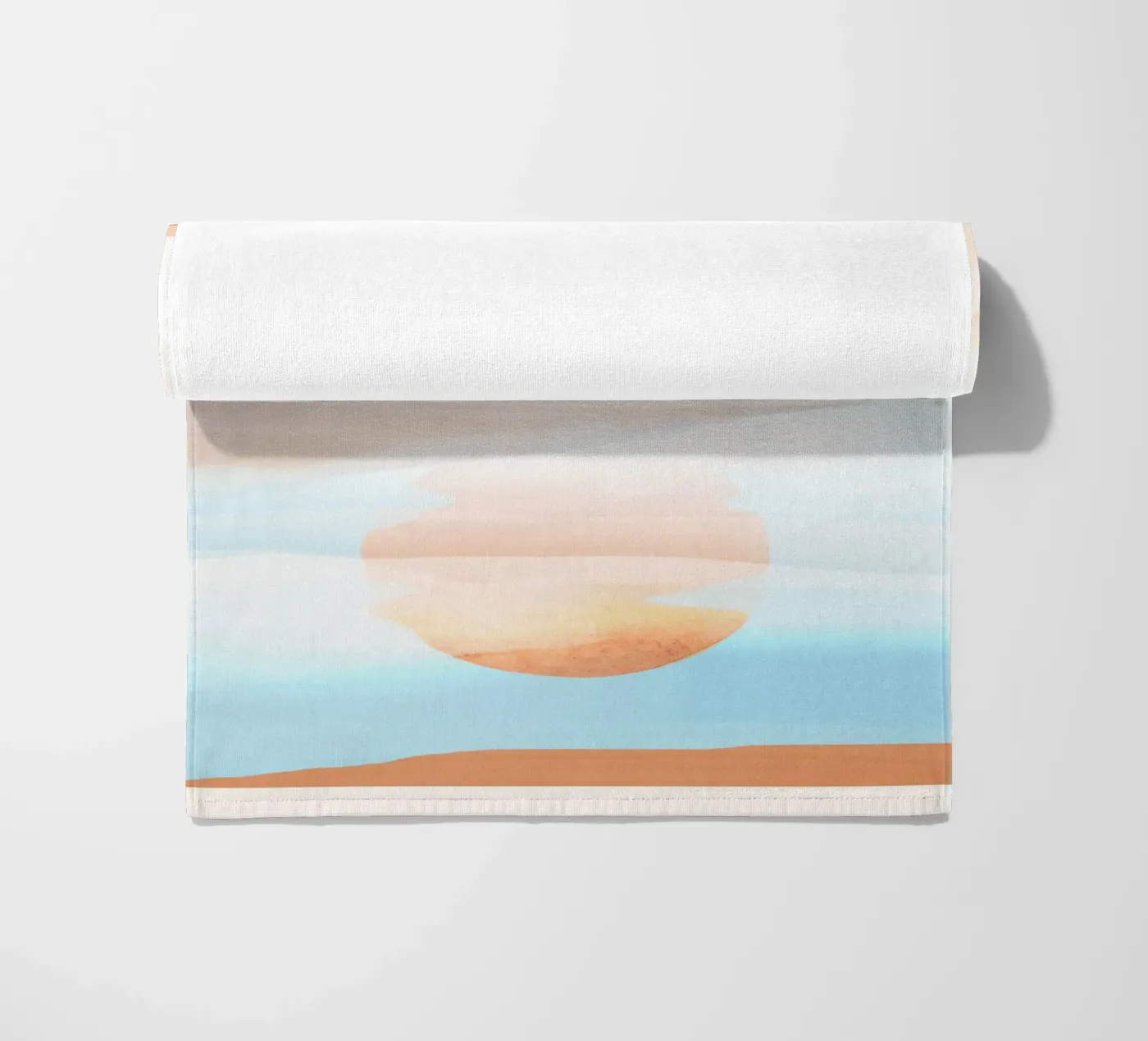 Réflexion du soleil serviette de plage de ThingDesign