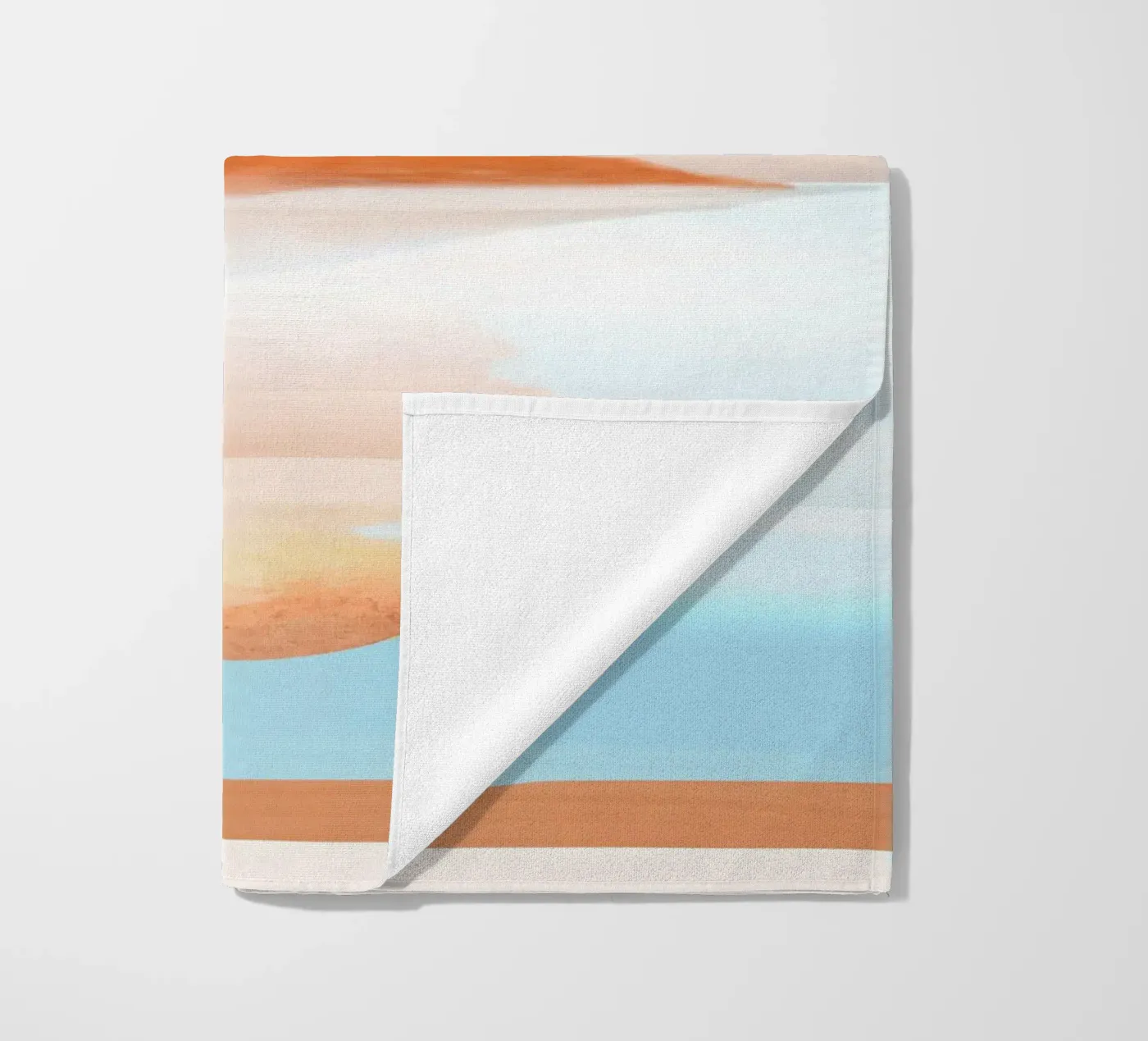 Réflexion du soleil serviette de plage de ThingDesign