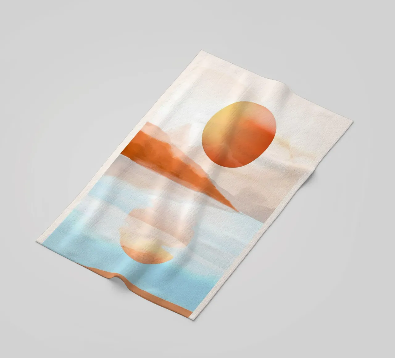 Riflesso del sole telo mare da ThingDesign