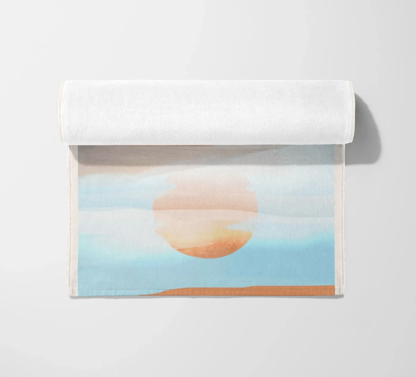 Réflexion du soleil serviette de plage de ThingDesign
