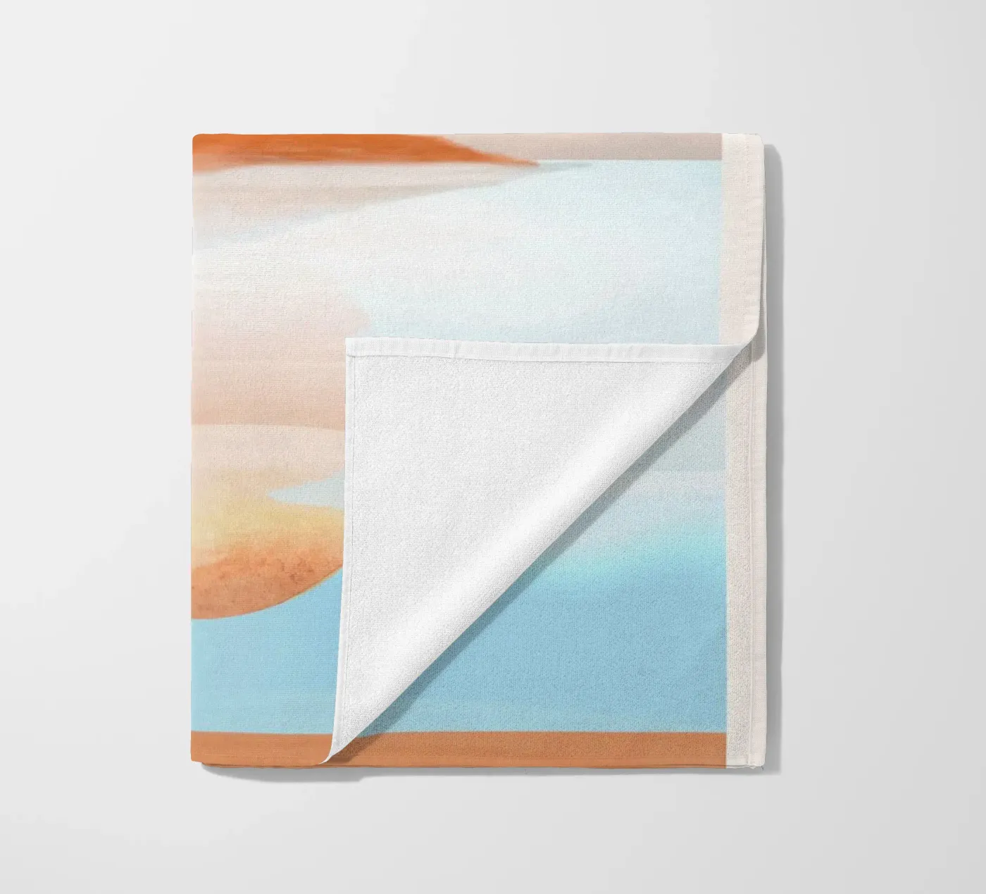 Réflexion du soleil serviette de plage de ThingDesign