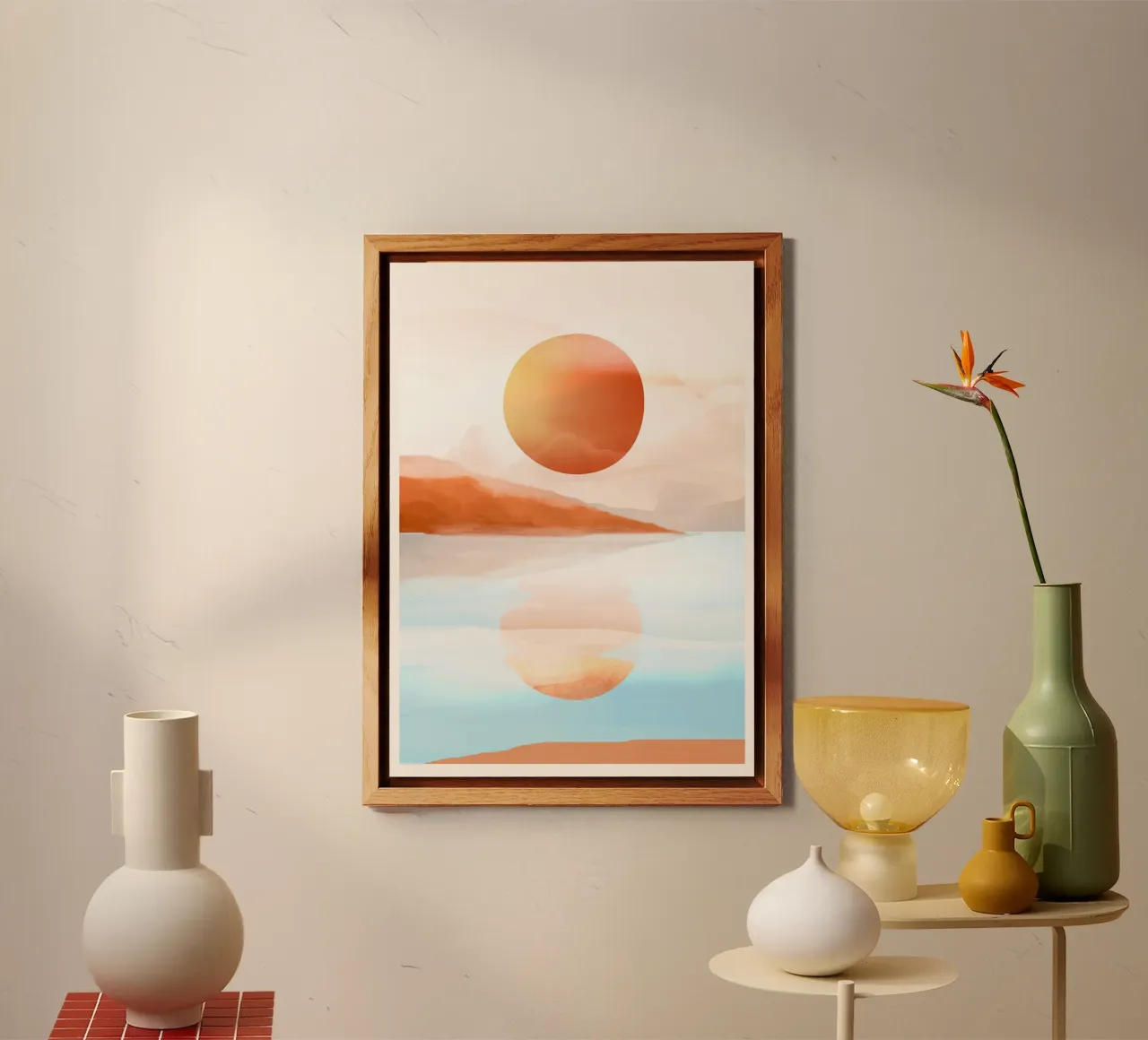 Riflesso del sole pannello forex da ThingDesign