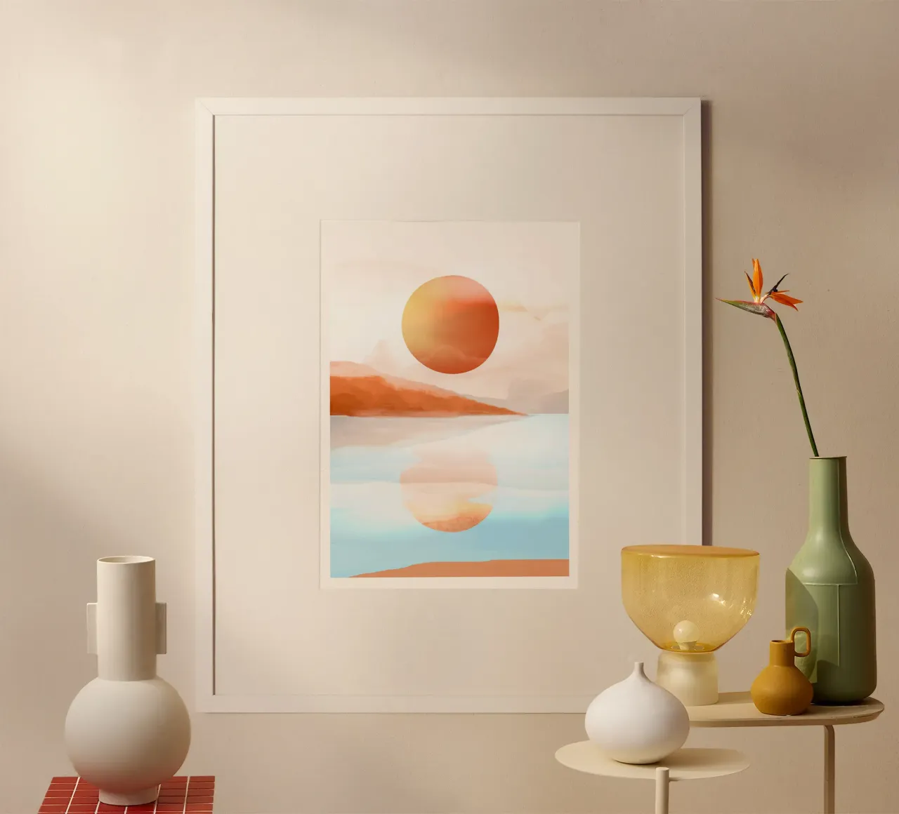 Sun Reflection poster de ThingDesign