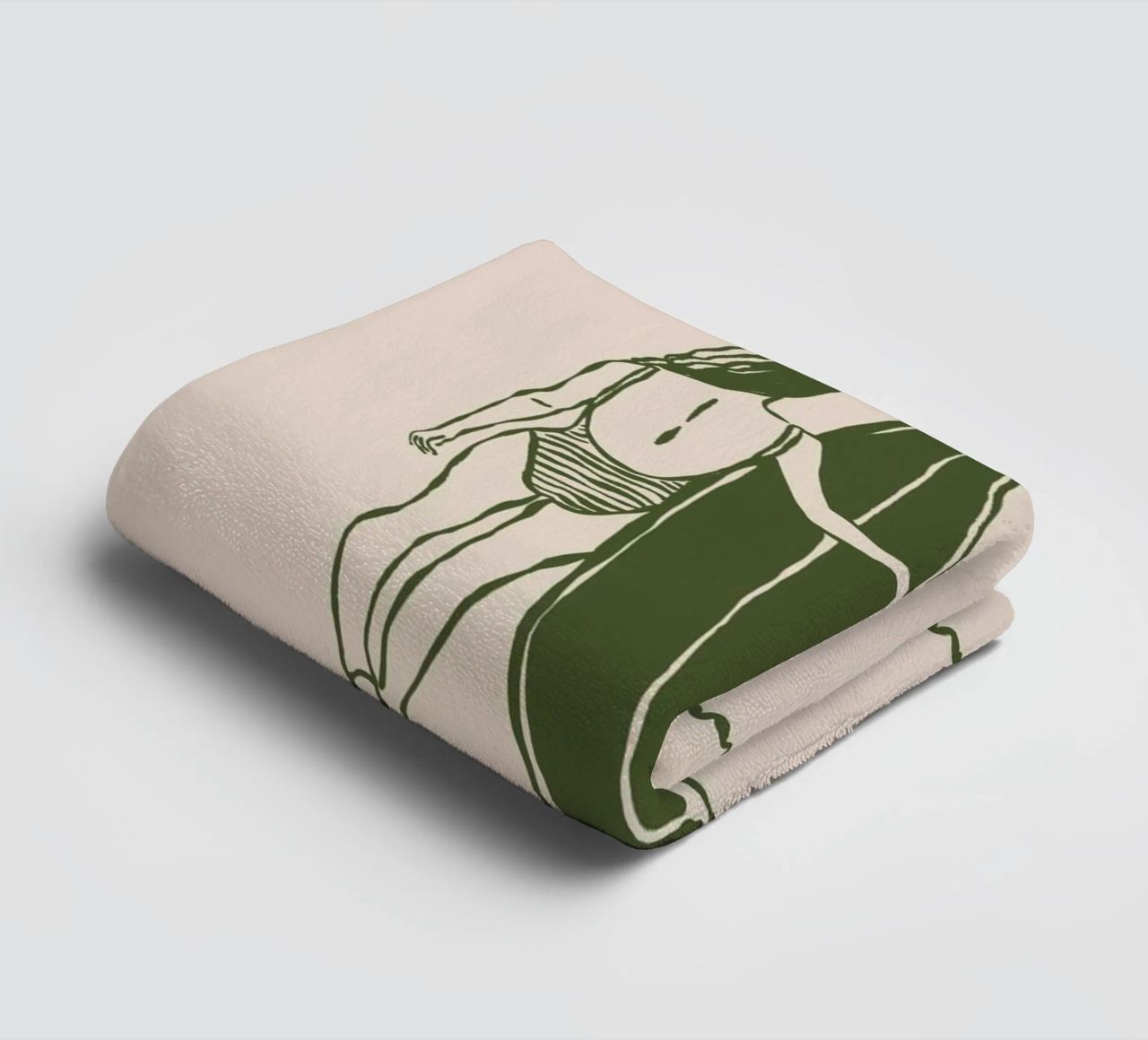 Boho Vacation 7 Feel the Breeze asciugamano da bagno da Boho Print Collection