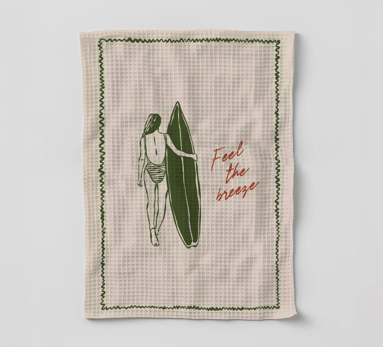 Boho Vacation 7 Feel the Breeze torchon de Boho Print Collection