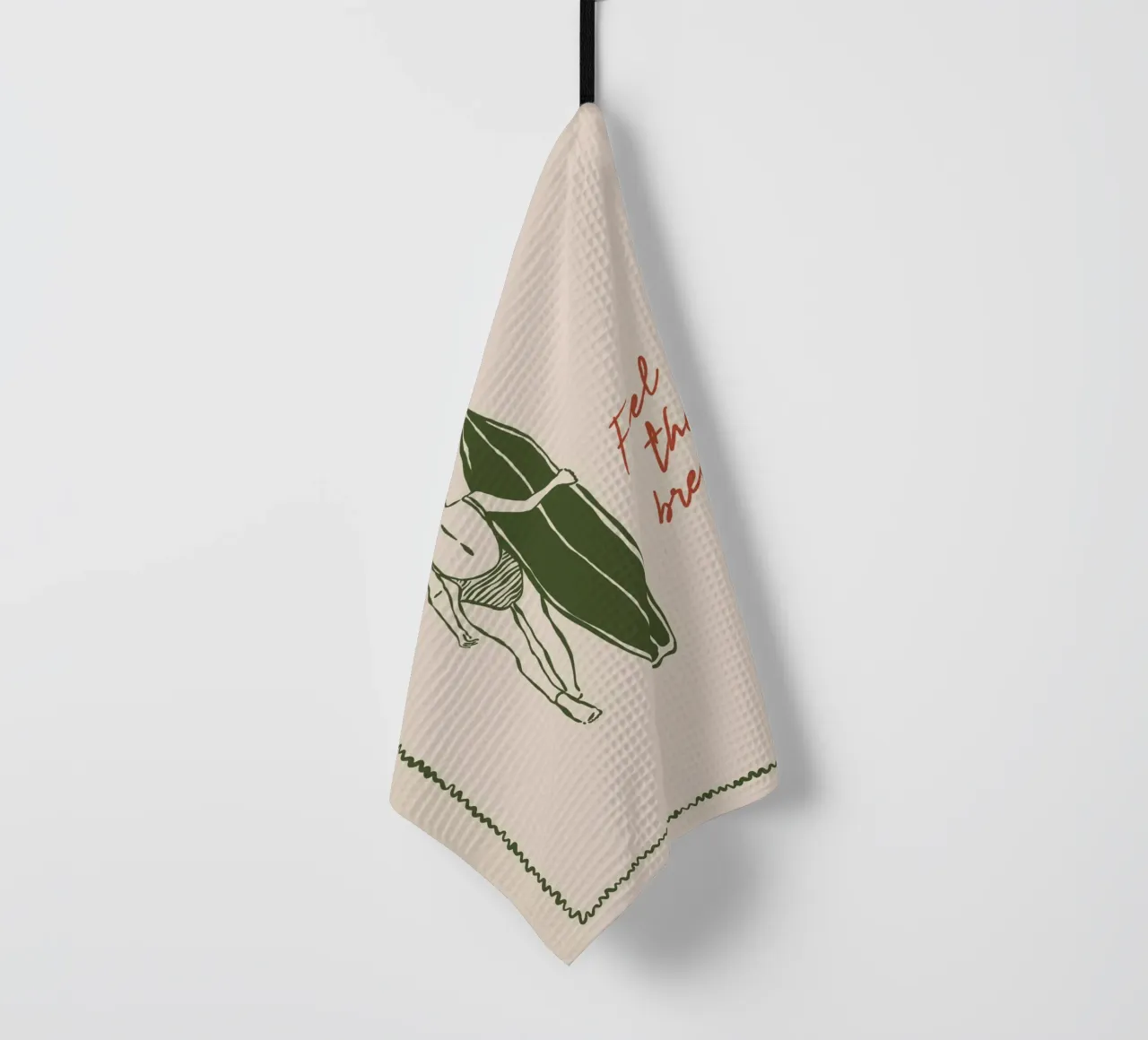 Boho Vacation 7 Feel the Breeze canovaccio da cucina da Boho Print Collection