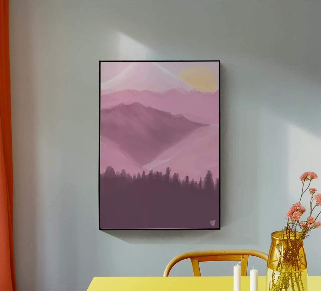 Berge rosa plexiglass da SanniBee.