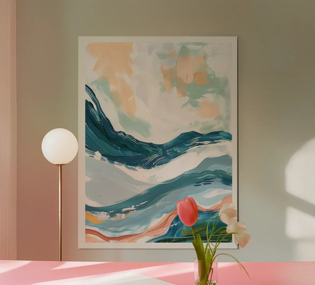 Ocean Layers poster da softsoul