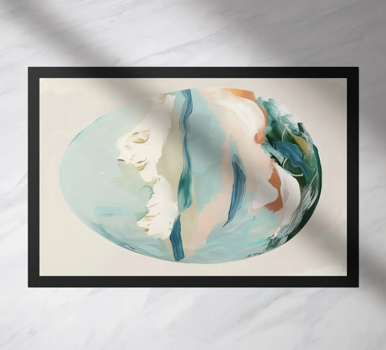 Eggshell Seascape deurmat van softsoul