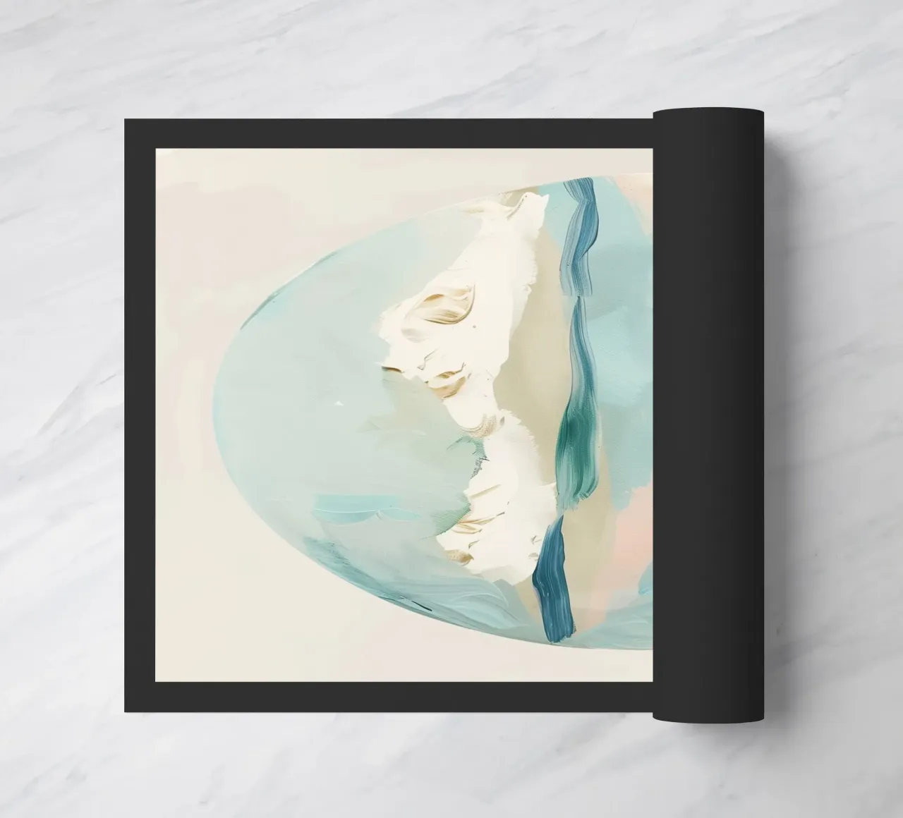 Eggshell Seascape deurmat van softsoul