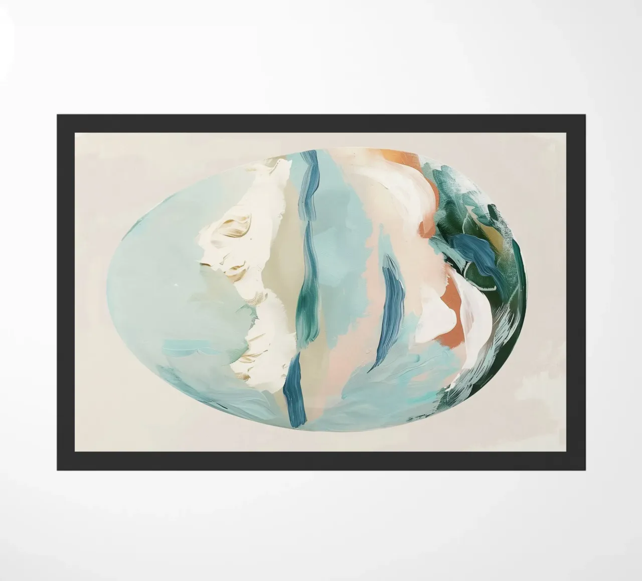 Eggshell Seascape deurmat van softsoul