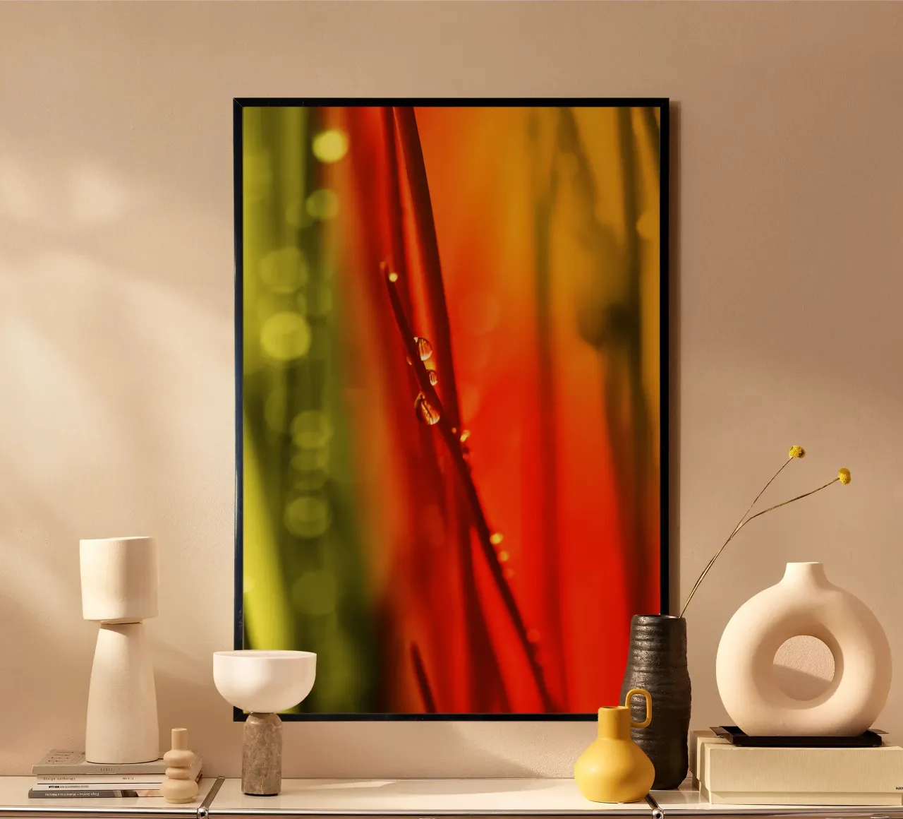 water droplet Poster von Atteloi Fotografie