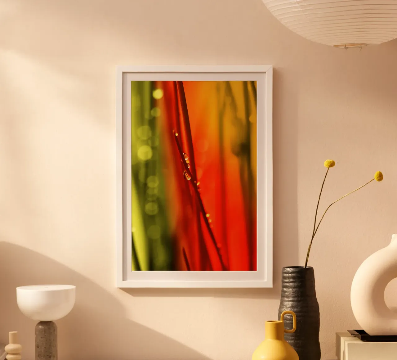 water droplet Poster von Atteloi Fotografie