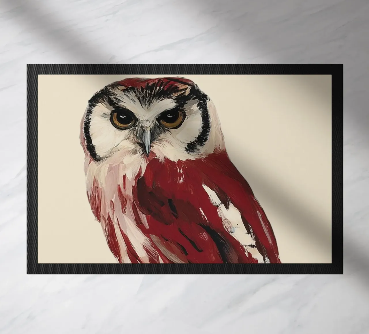 Red Owl deurmat van M.A.Z.U.N.