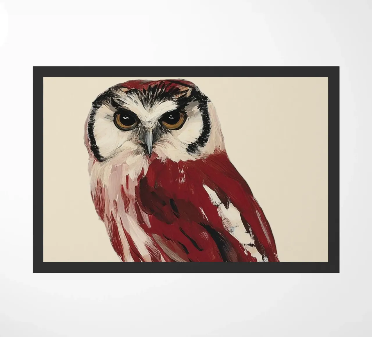 Red Owl deurmat van M.A.Z.U.N.