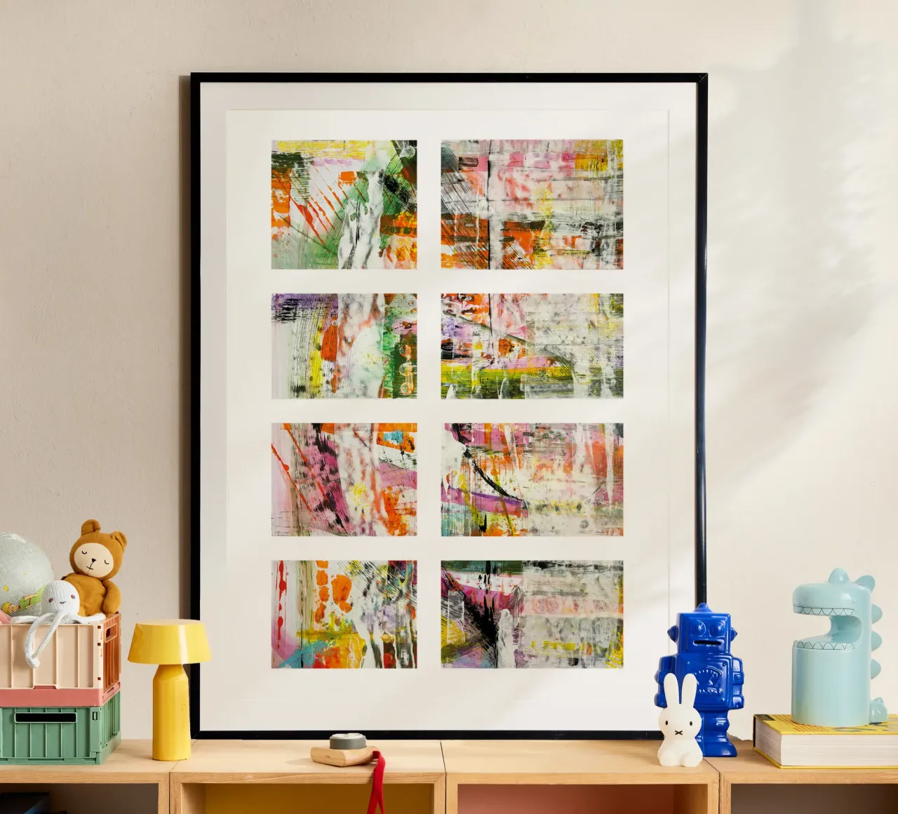Emotions poster con telaio in plastica da MissVeroonica