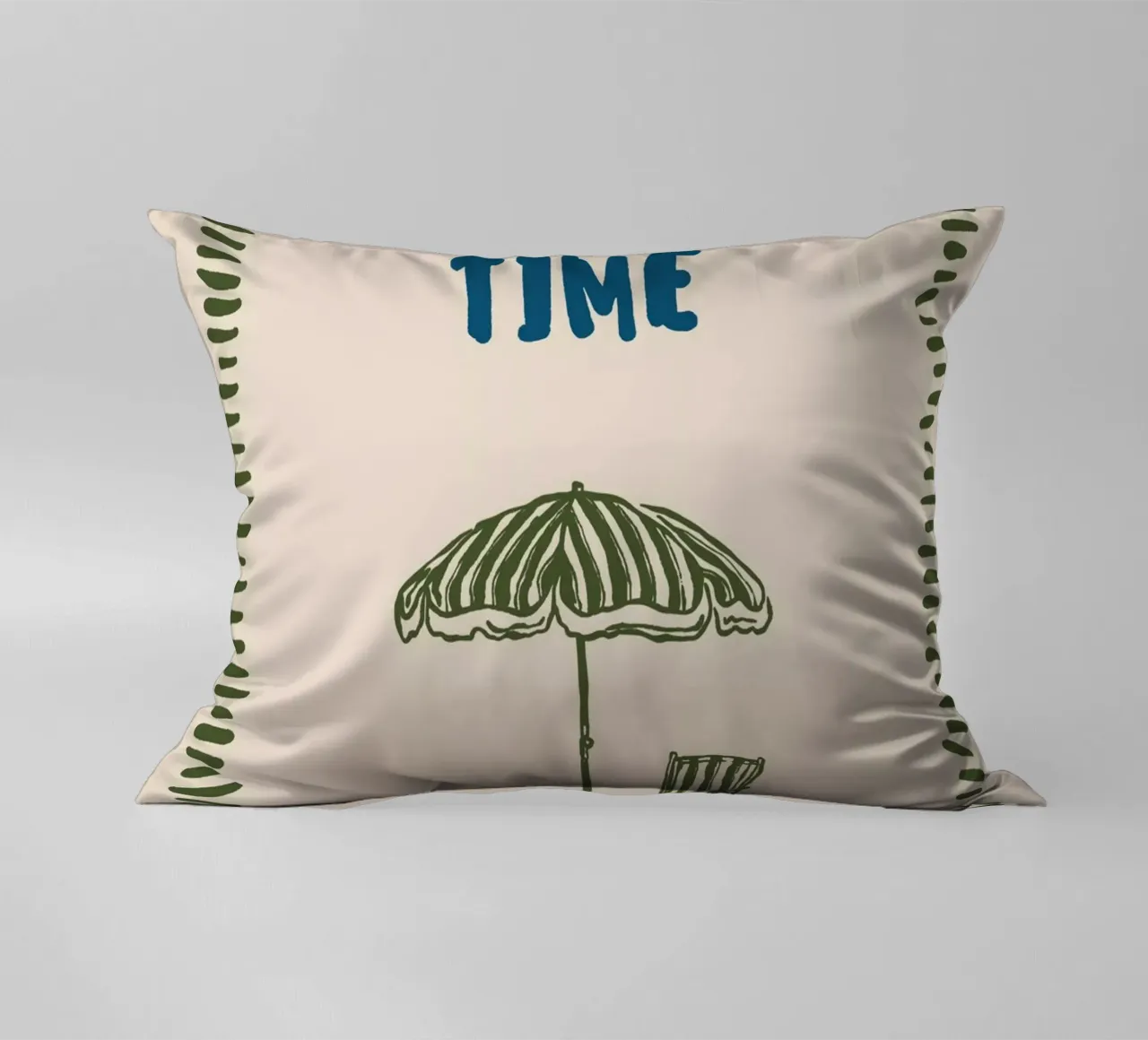Boho Vacation 9 Beach Time cuscino da Boho Print Collection