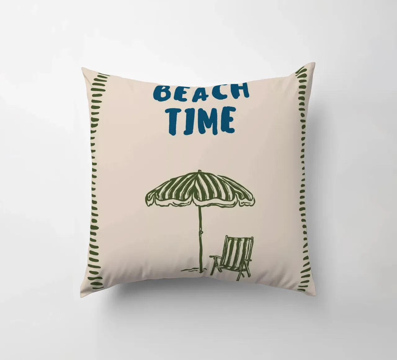 Boho Vacation 9 Beach Time cuscino da Boho Print Collection