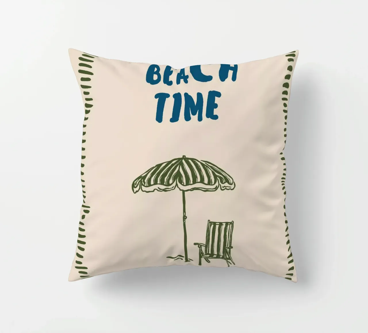 Boho Vacation 9 Beach Time cuscino da Boho Print Collection