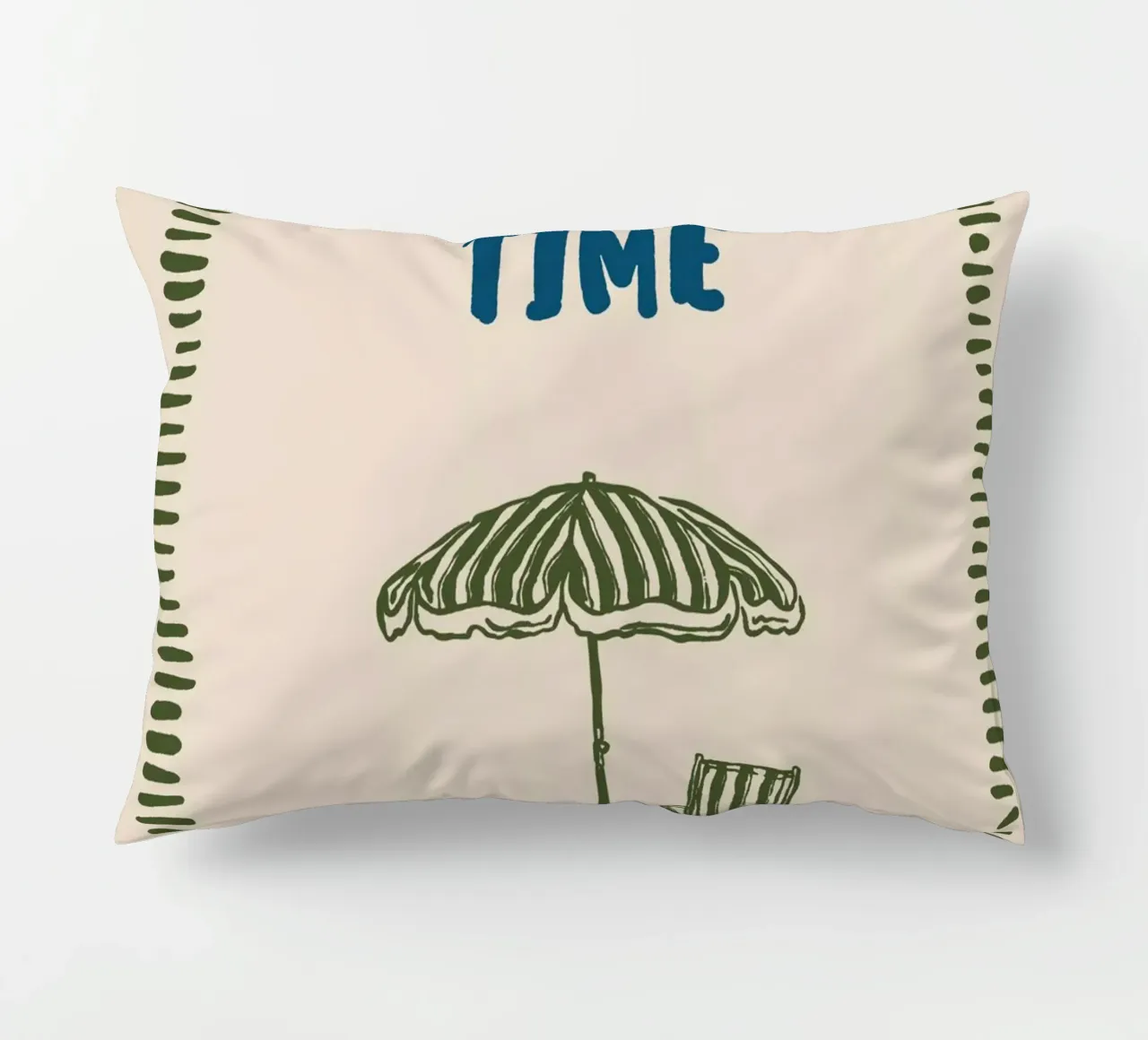 Boho Vacation 9 Beach Time cuscino da Boho Print Collection