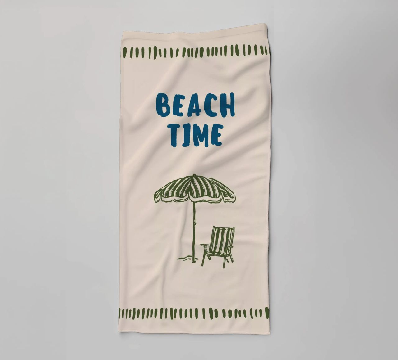 Boho Vacation 9 Beach Time asciugamano da bagno da Boho Print Collection