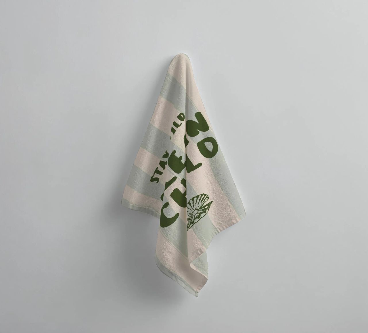 Boho Vacation 9 Ocean Child asciugamano da bagno da Boho Print Collection