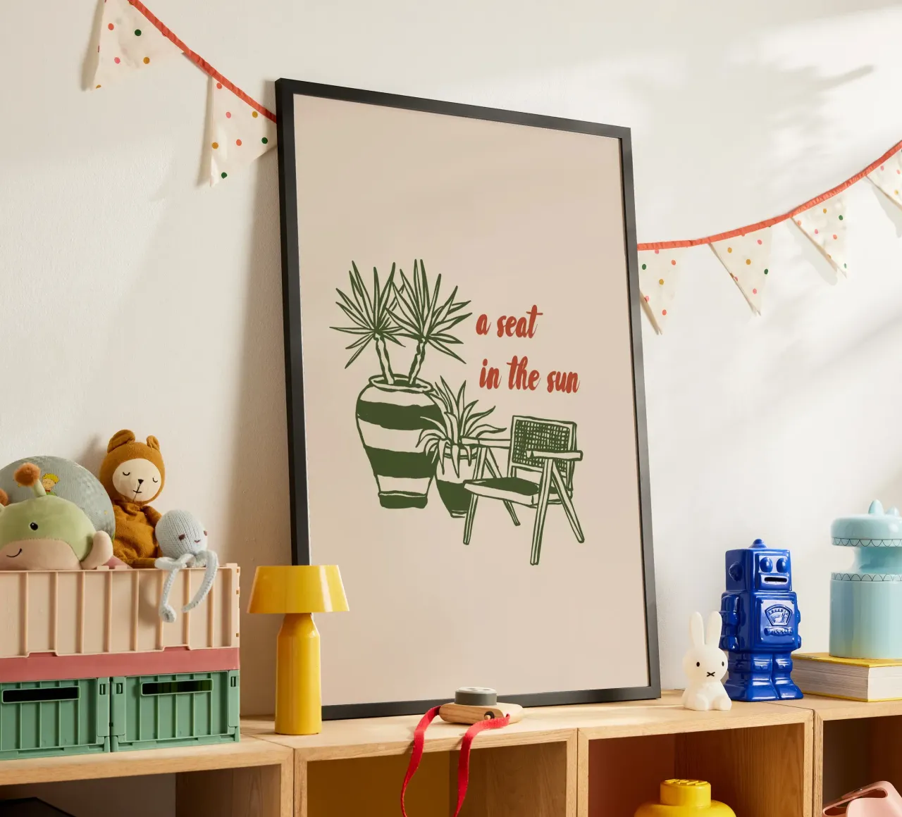 Boho Vacation 10 Seat in the Sun poster da Boho Print Collection