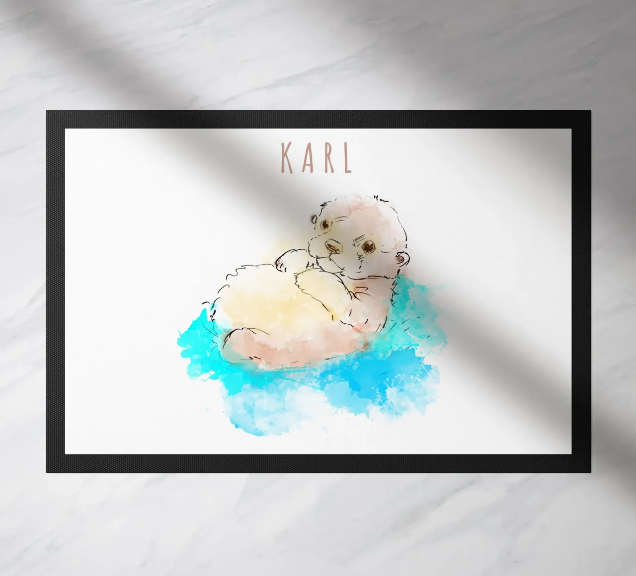 CUTE OTTER zerbino da DANDESIGN