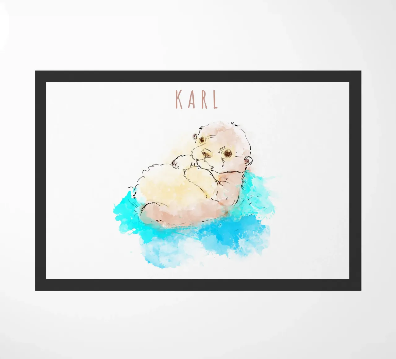CUTE OTTER zerbino da DANDESIGN