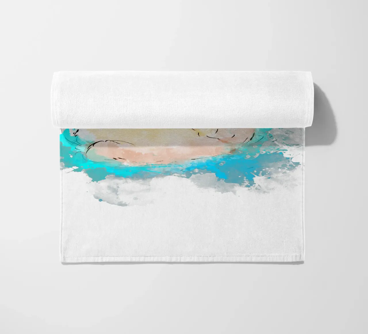 CUTE OTTER telo mare da DANDESIGN