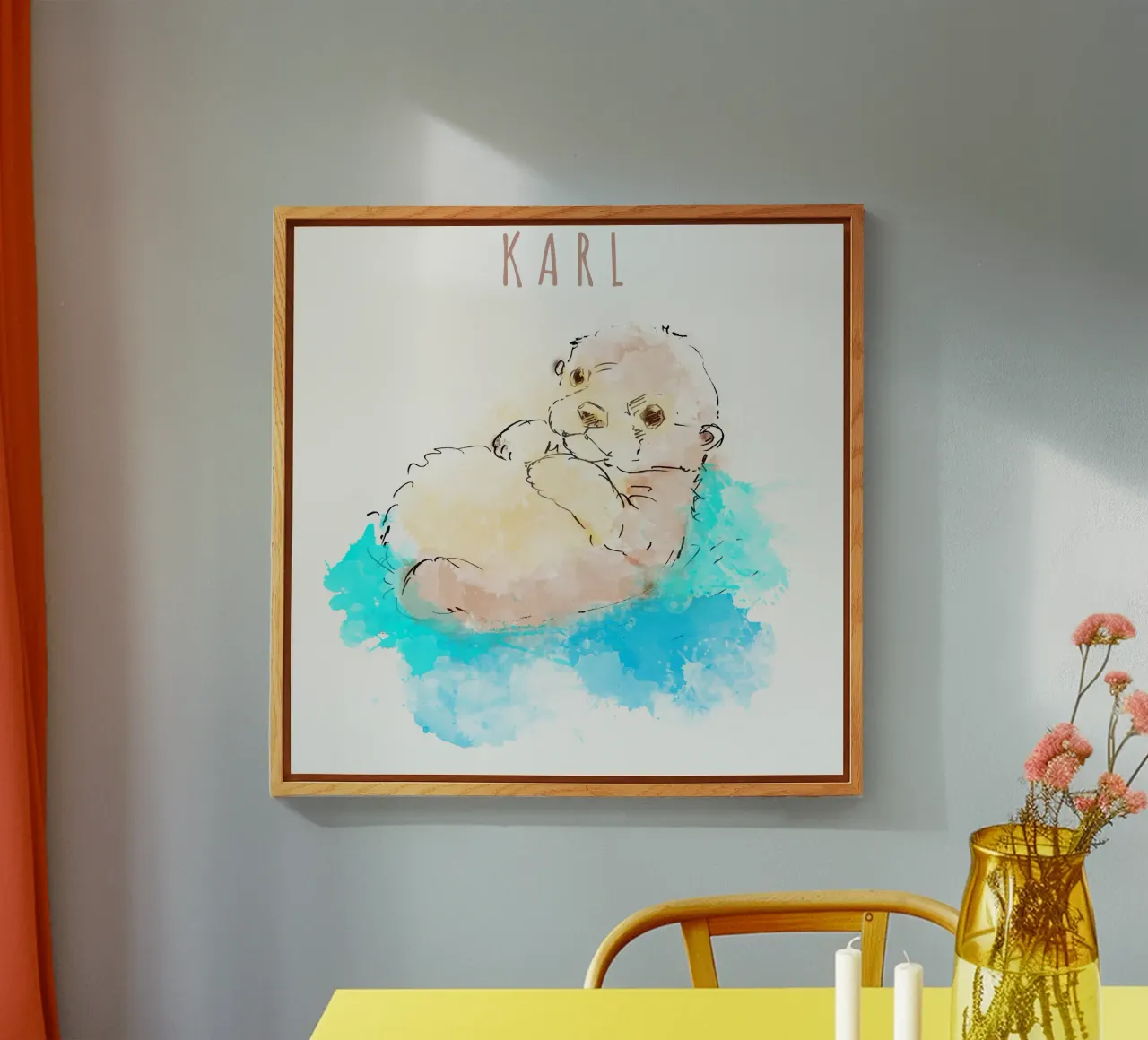 CUTE OTTER plexiglass da DANDESIGN