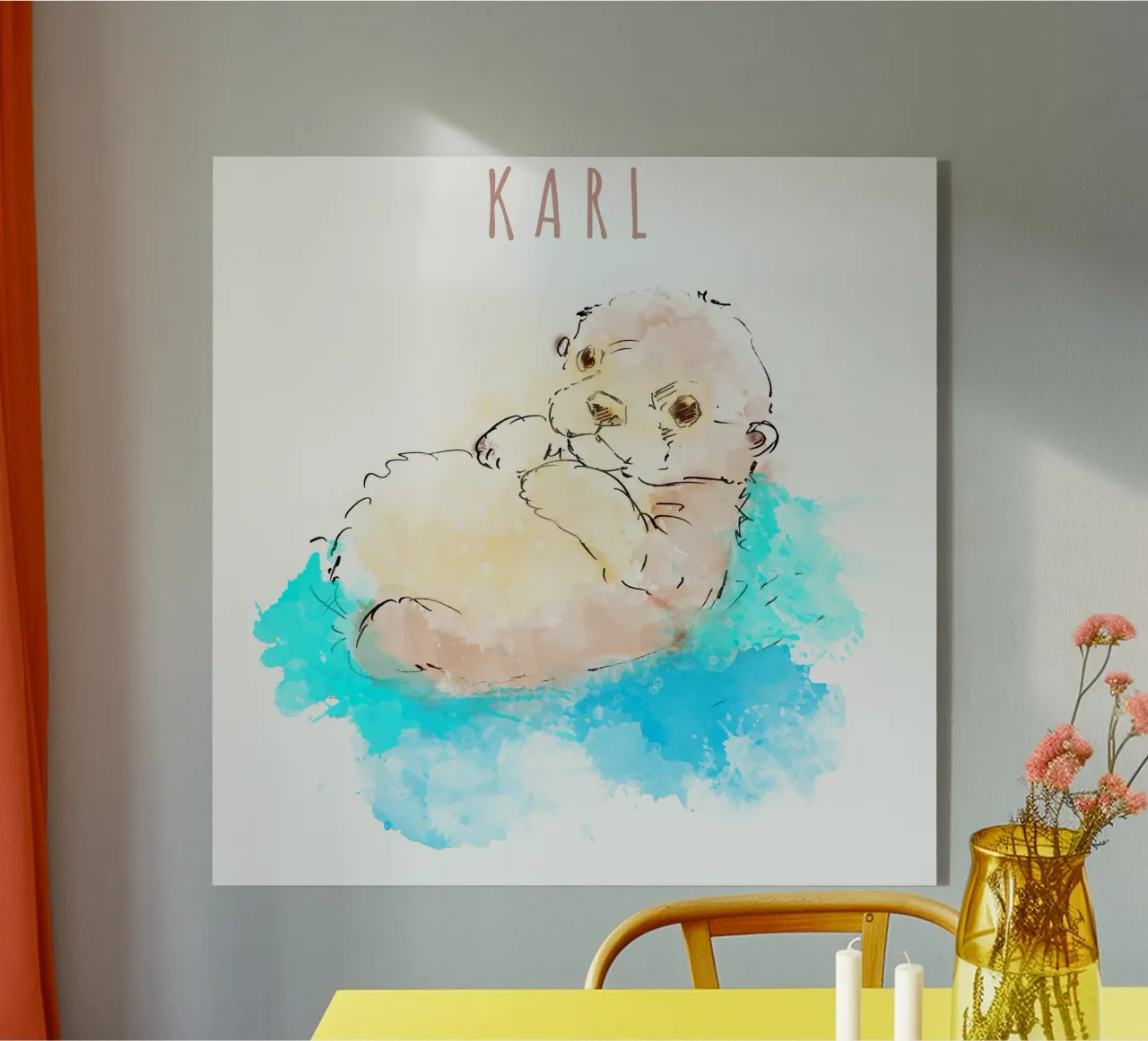 CUTE OTTER plexiglass da DANDESIGN