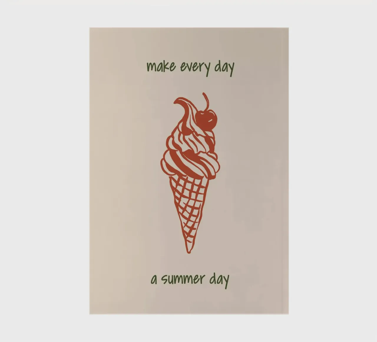 Boho Vacation 10 Summer Day notebook by Boho Print Collection