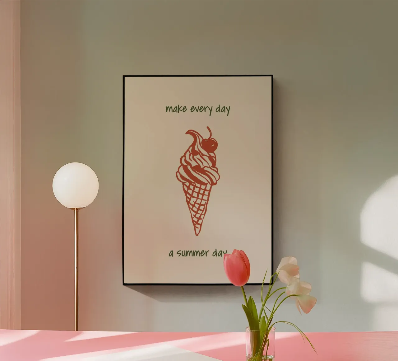 Boho Vacation 10 Summer Day plexiglass da Boho Print Collection