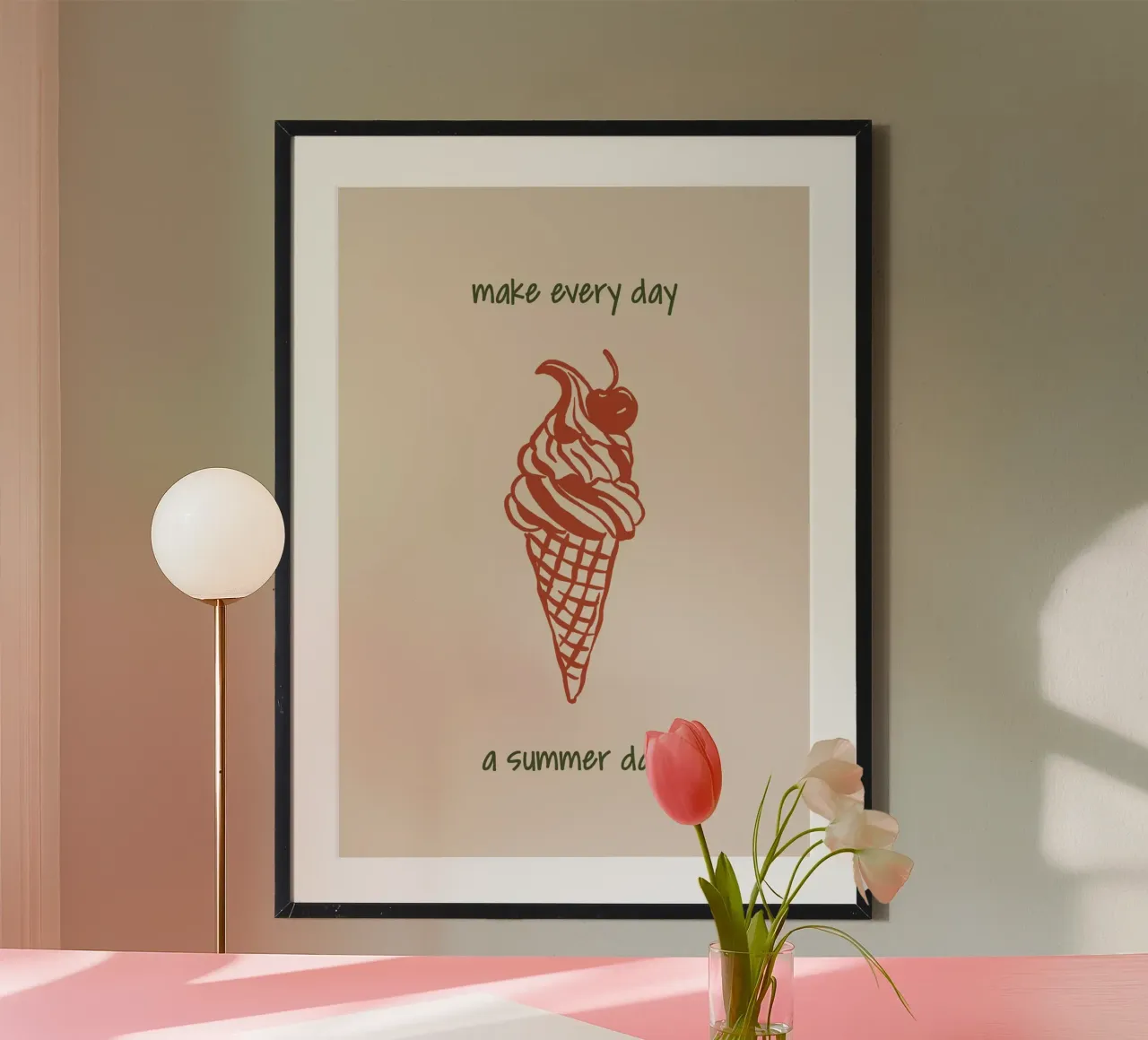 Boho Vacation 10 Summer Day carta hahnemühle da Boho Print Collection
