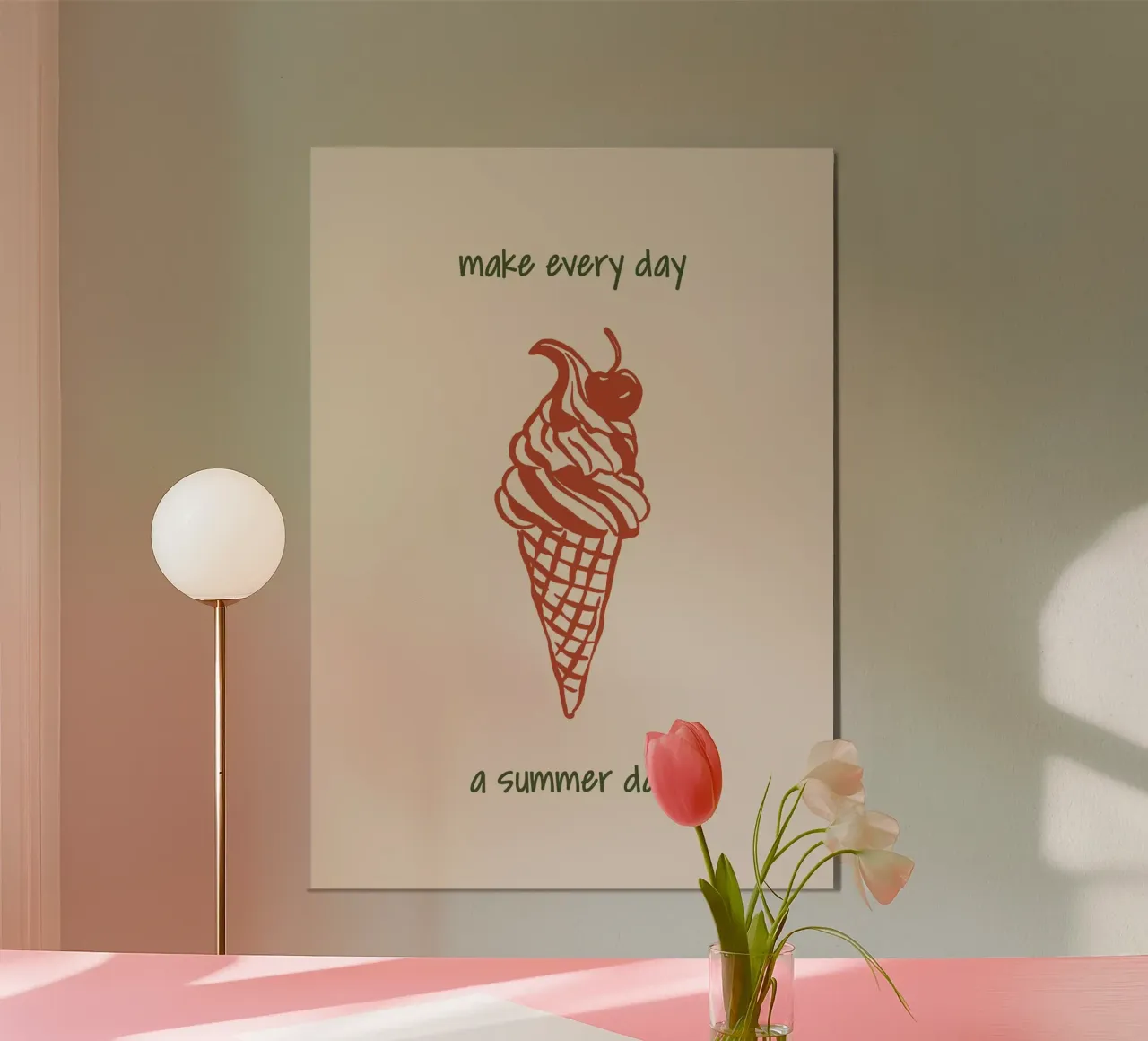 Boho Vacation 10 Summer Day carta hahnemühle da Boho Print Collection