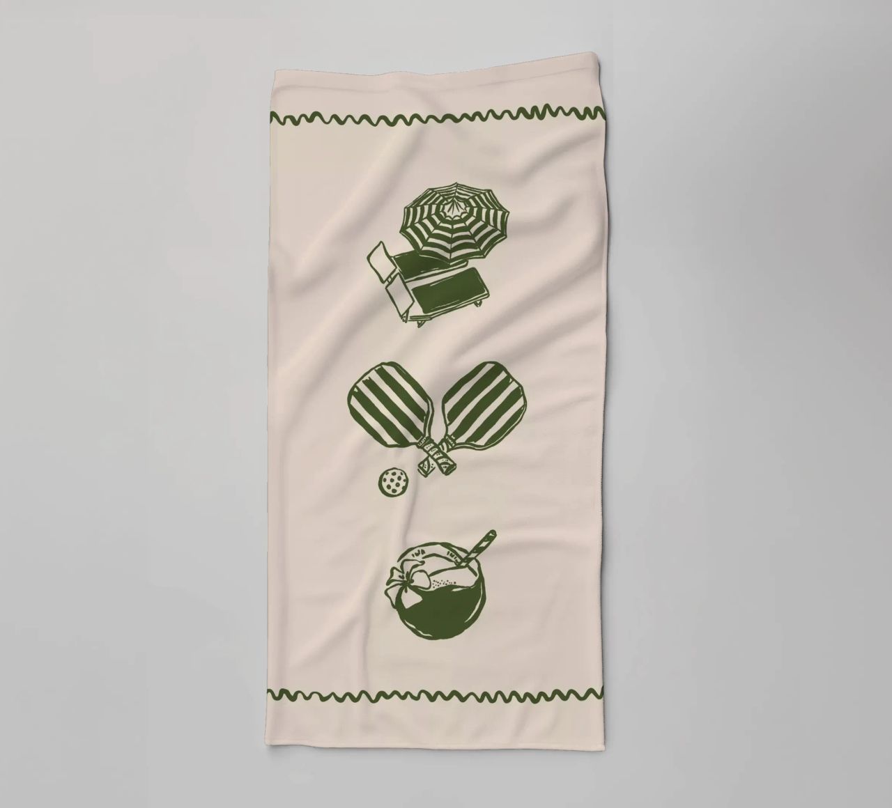 Boho Vacation 11 Vacation asciugamano da bagno da Boho Print Collection