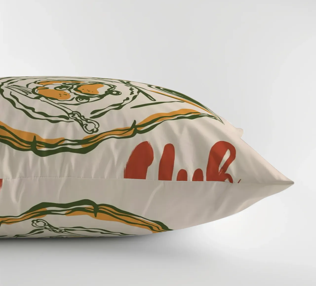 Boho Vacation 12 Breakfast Club cuscino da Boho Print Collection