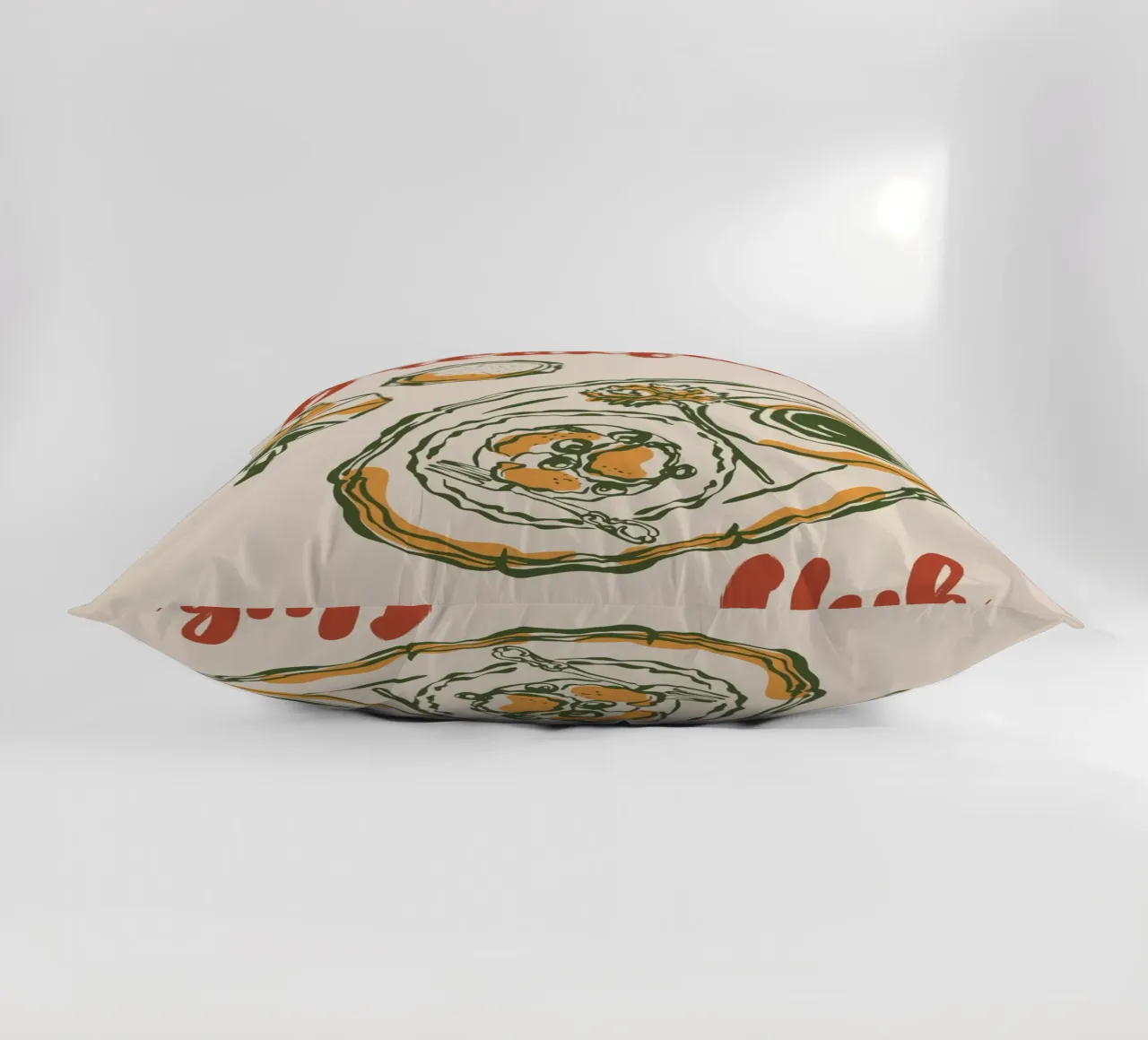 Boho Vacation 12 Breakfast Club cuscino da Boho Print Collection