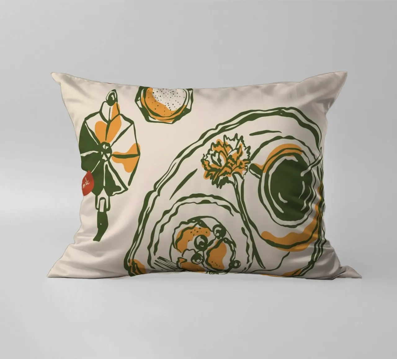 Boho Vacation 12 Breakfast Club cuscino da Boho Print Collection
