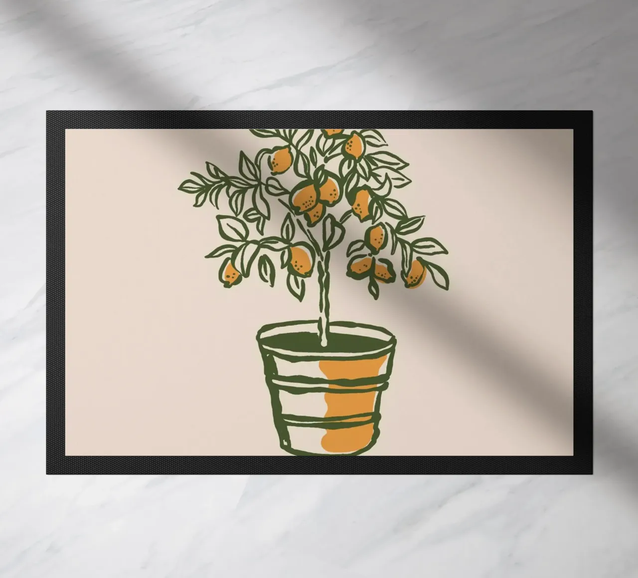 Boho Vacation 12 Lemon Tree zerbino da Boho Print Collection
