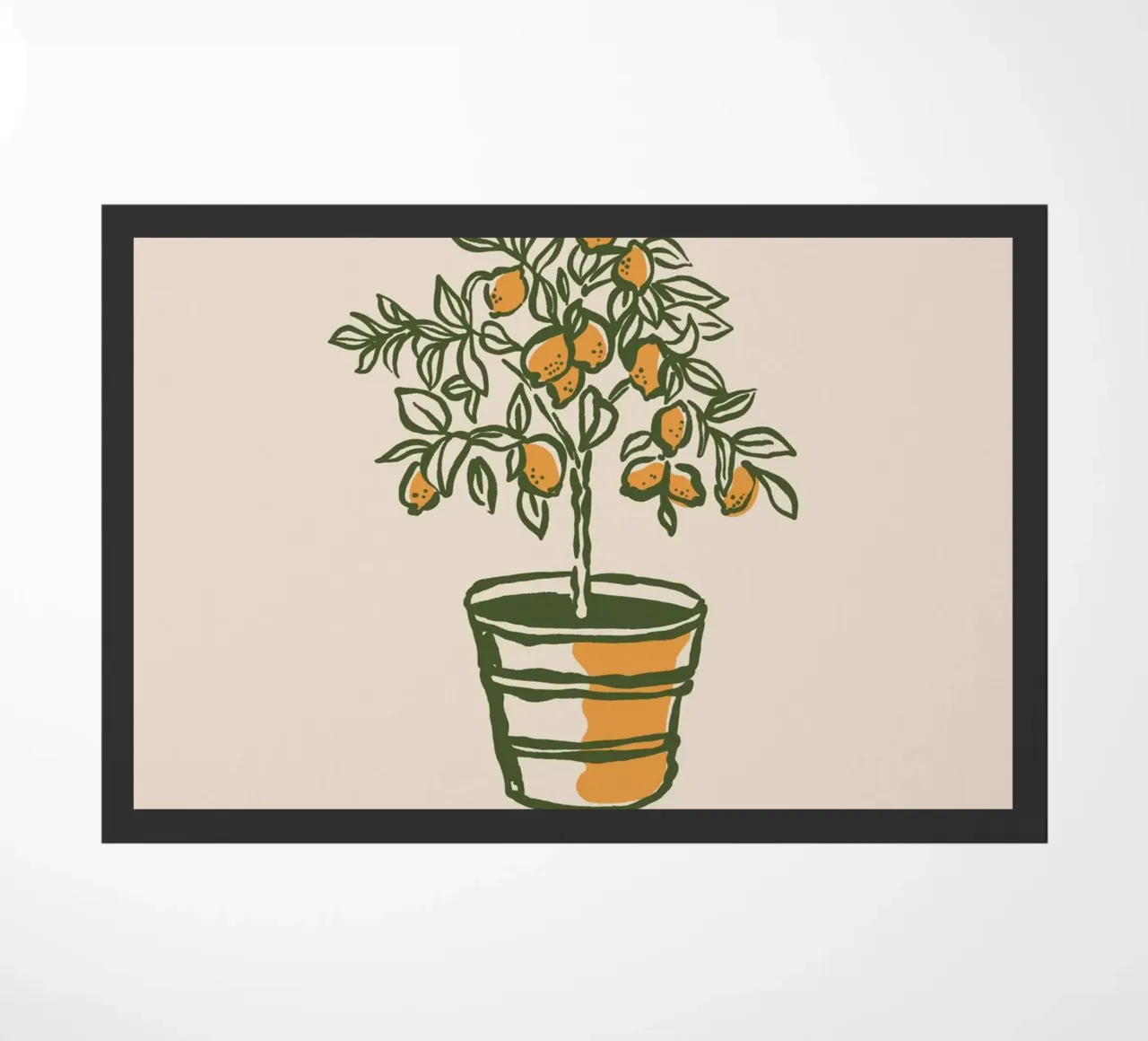 Boho Vacation 12 Lemon Tree zerbino da Boho Print Collection