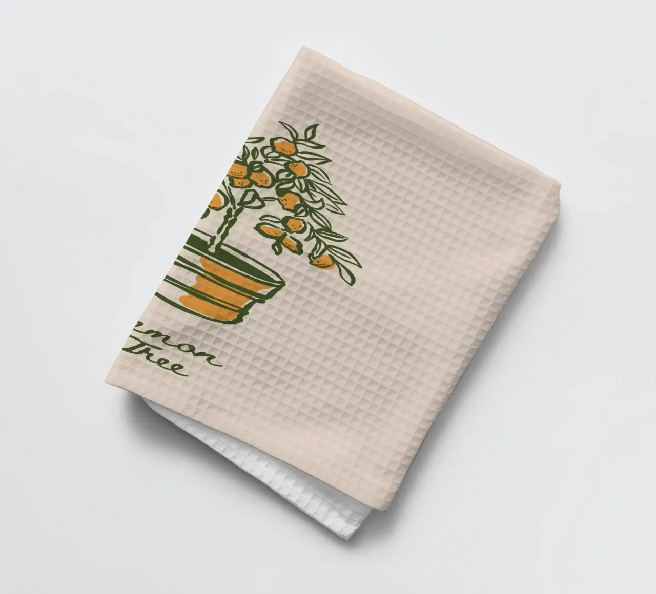 Boho Vacation 12 Lemon Tree canovaccio da cucina da Boho Print Collection