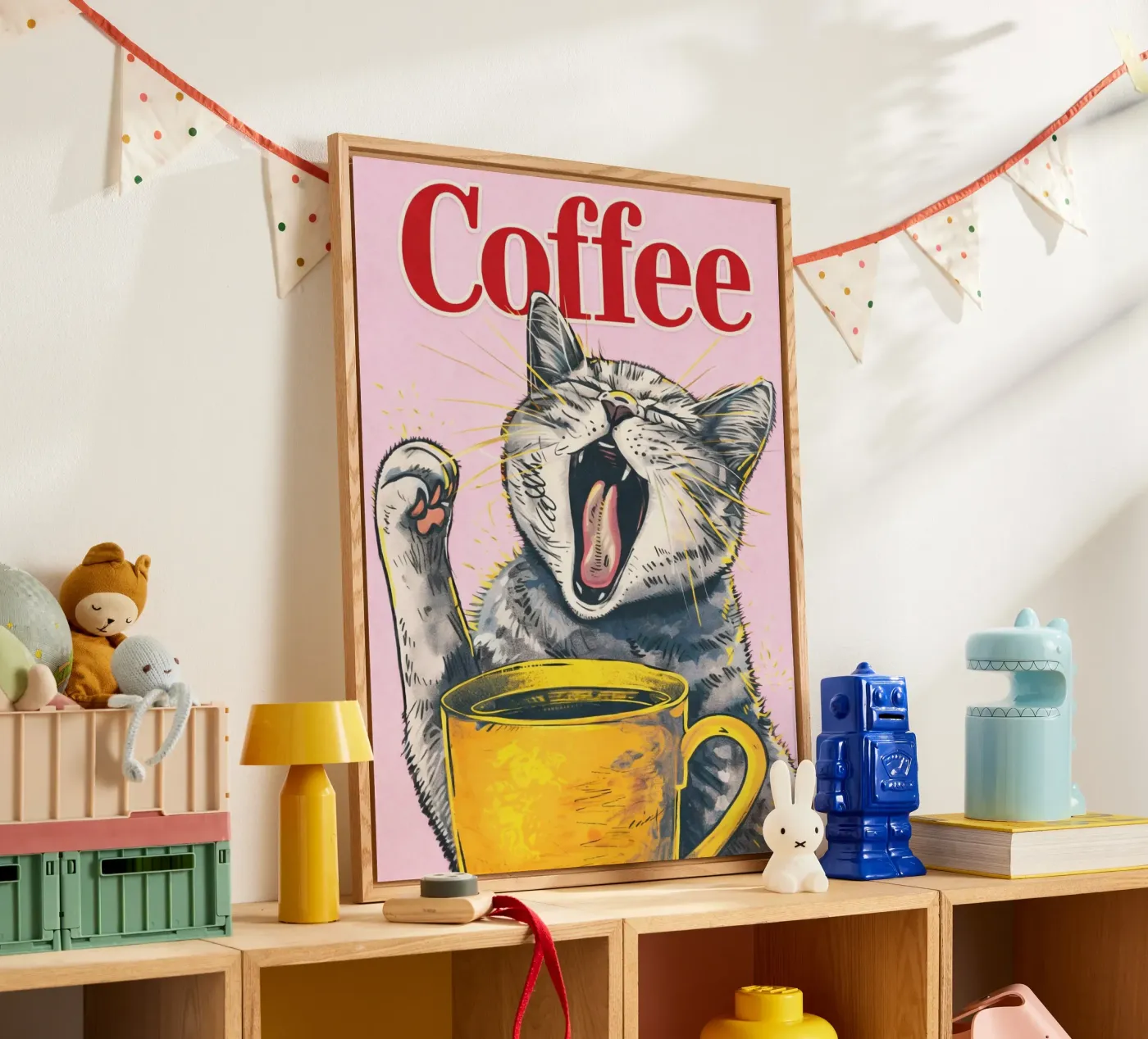 gatto caffè plexiglass da Plumpz