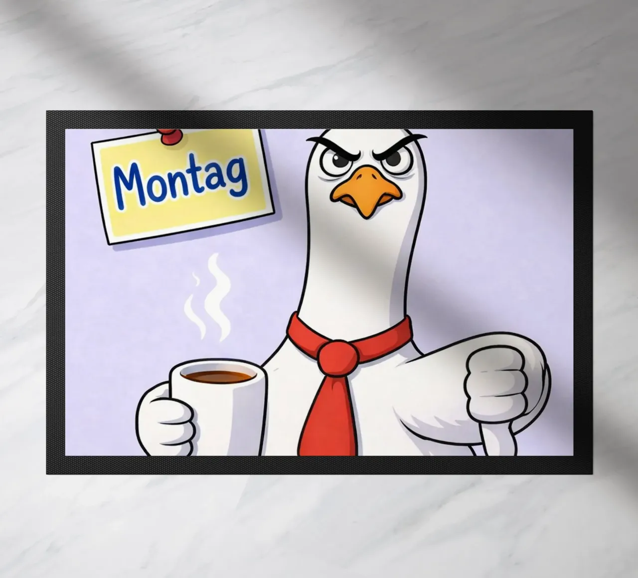 boze eend deurmat van Plumpz