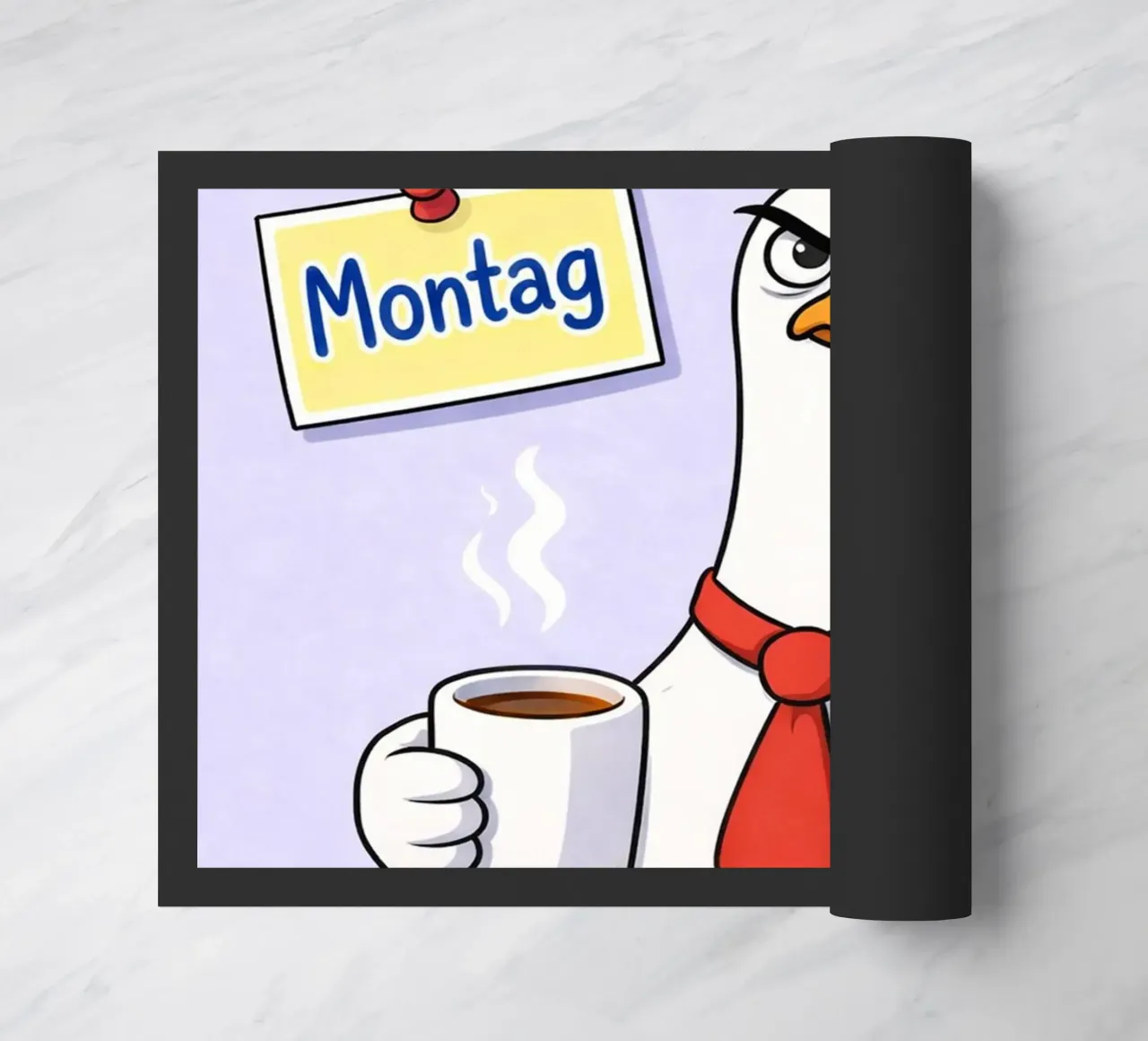 boze eend deurmat van Plumpz