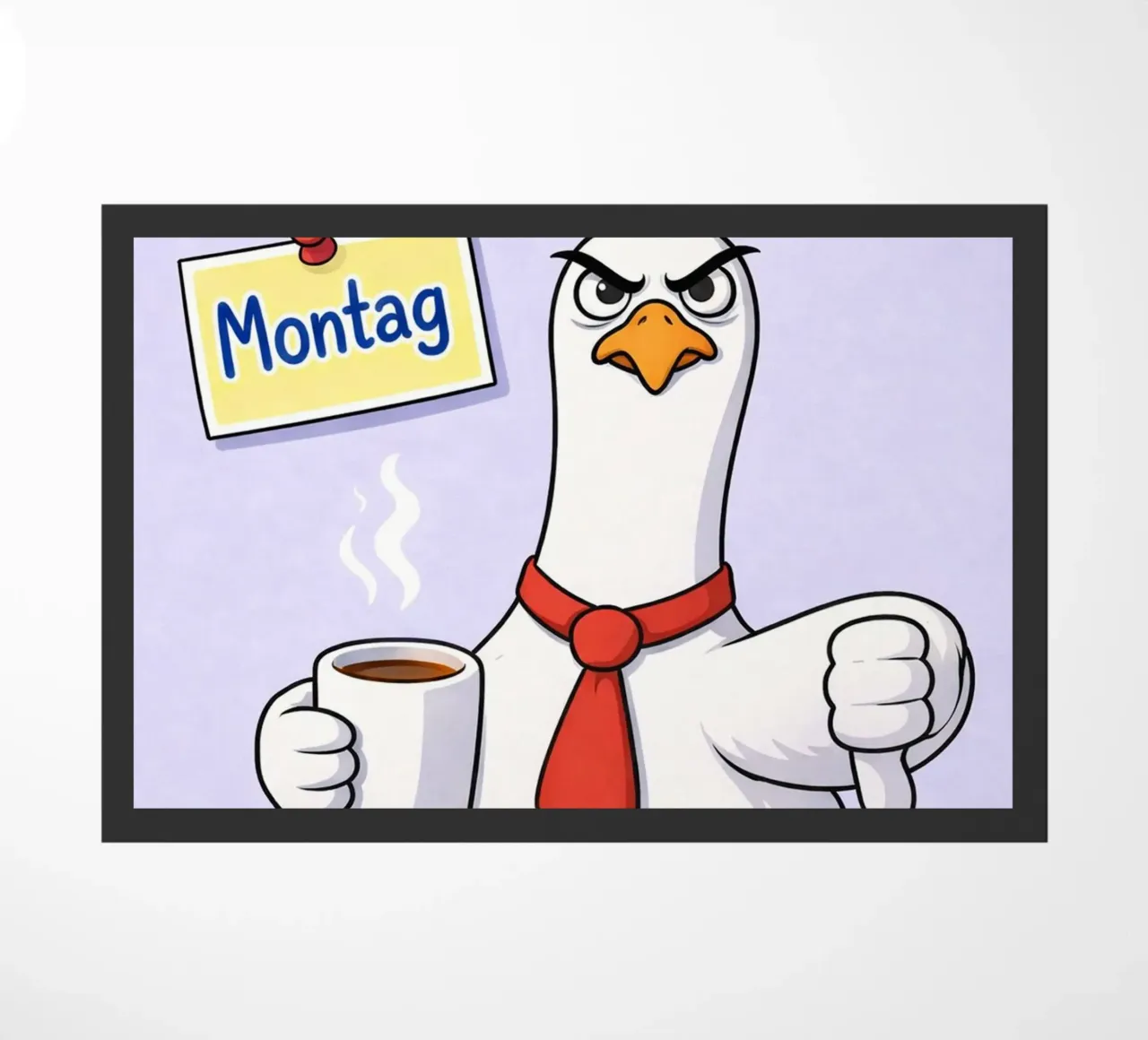 boze eend deurmat van Plumpz